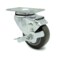 Service Caster 3.5 Inch Gray Polyurethane Wheel Swivel Top Plate Caster with Brake SCC SCC-20S3514-PPUB-TLB-TP3 - alternate 2